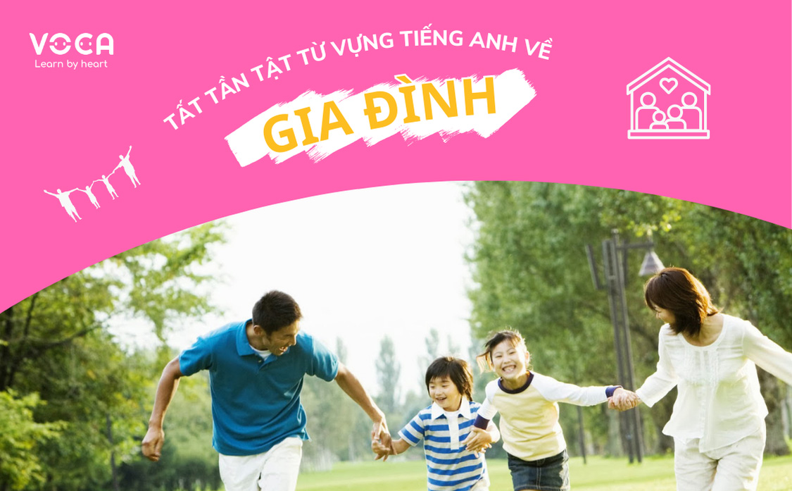 từ vựng tiếng anh về gia đình