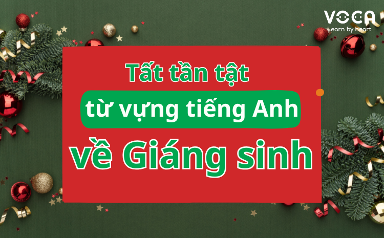 từ vựng tiếng anh về giáng sinh