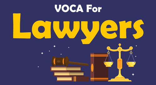 VOCA for Law: 1200 thuật ngữ, từ vựng tiếng Anh chuyên ngành Luật