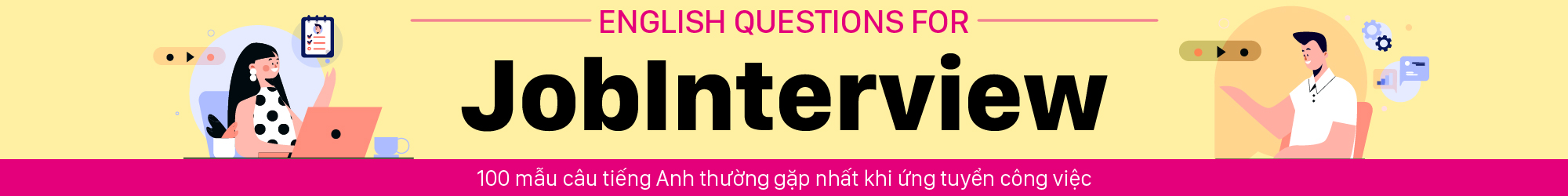 ENGLISH QUESTIONS FOR JOB INTERVIEW banner