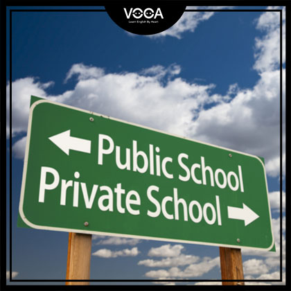 Is your school a public or a private school?