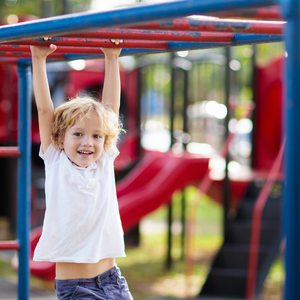 In The School Playground