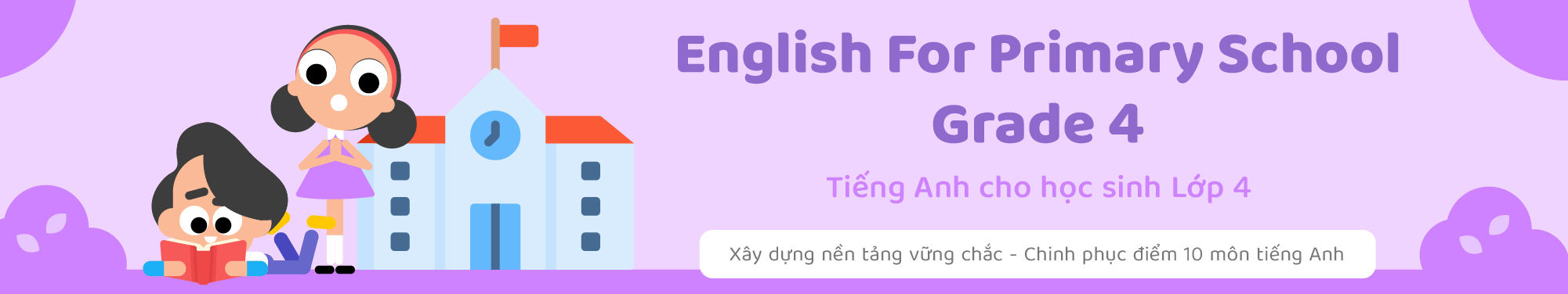 English For Primary School Grade 4 banner
