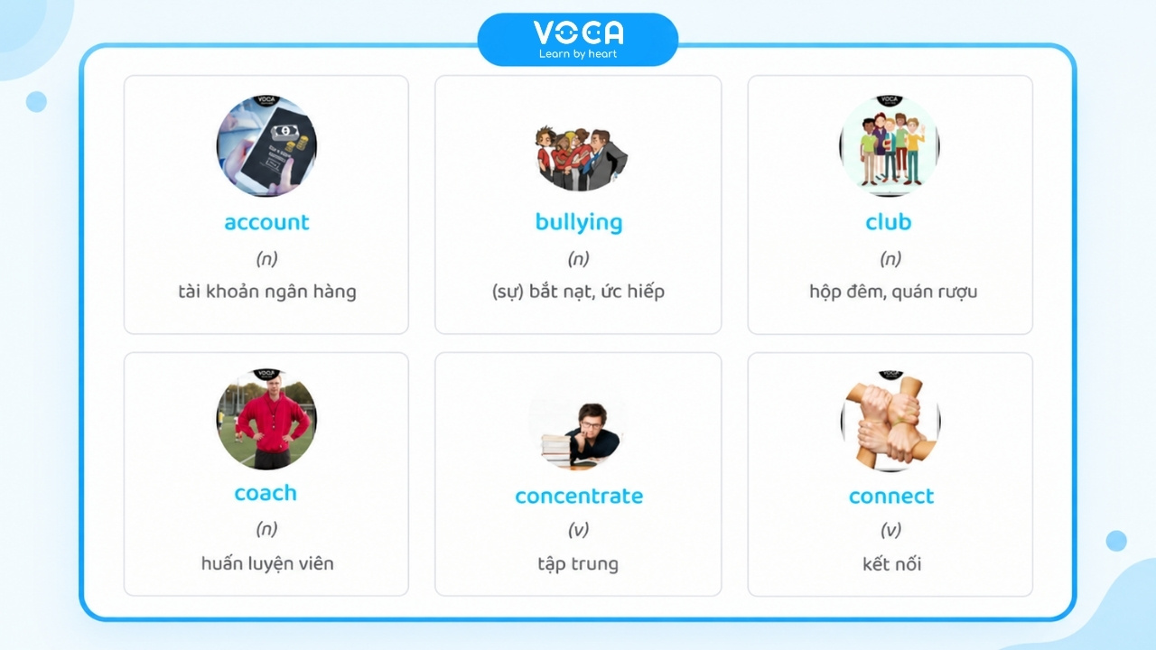 từ vựng tiếng anh lớp 8 Global Success