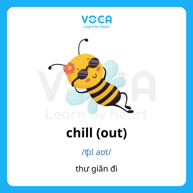 idiom về thư giãn