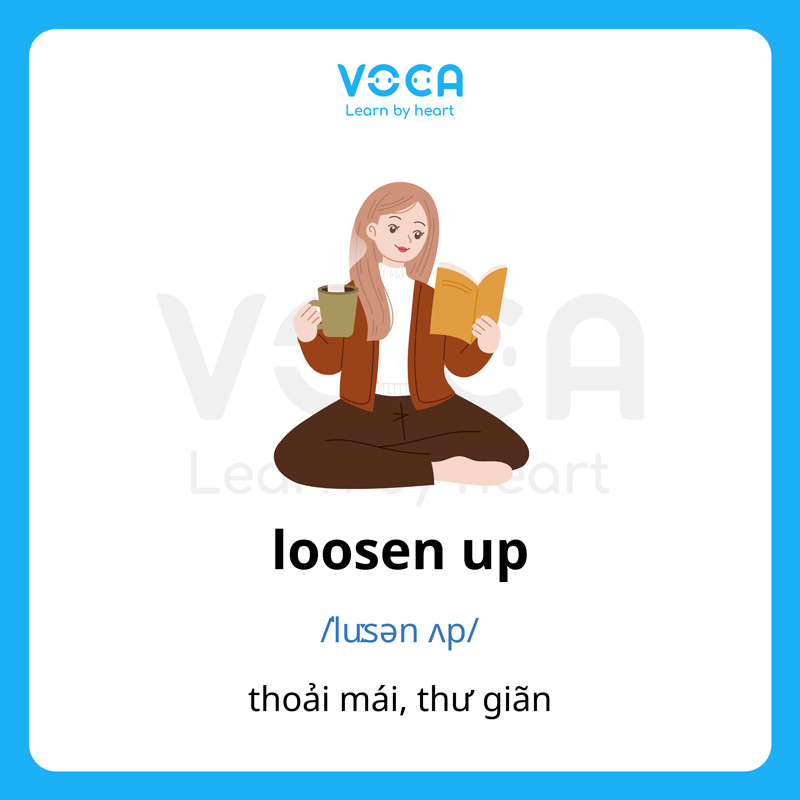 idiom về thư giãn