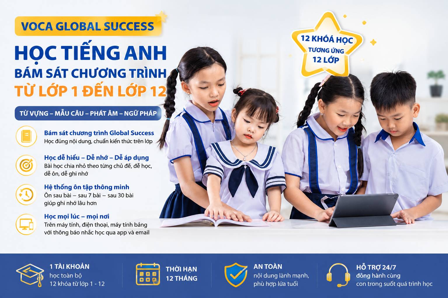 Khóa học tiếng Anh Global Success