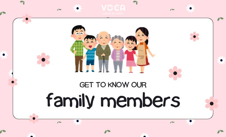 Từ vựng tiếng Anh về gia đình