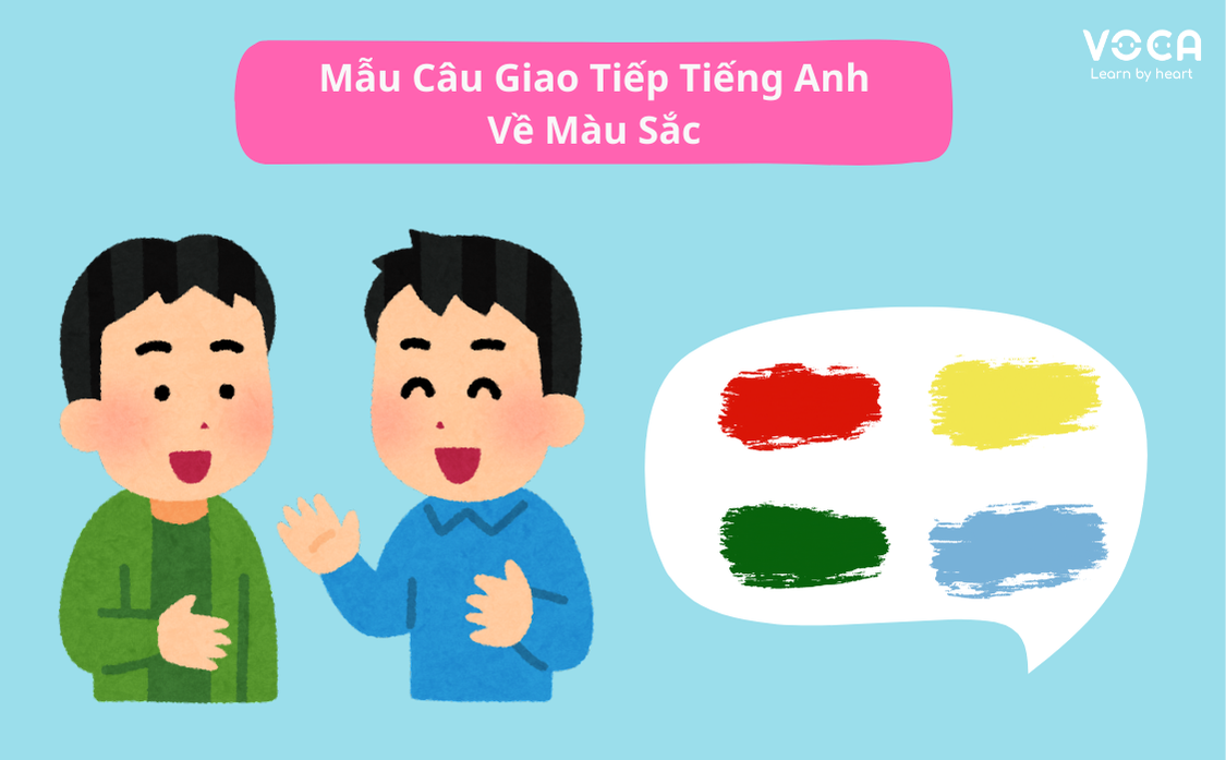 Từ vựng tiếng Anh về chủ đề màu sắc