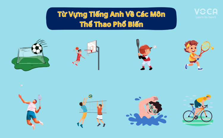 Từ vựng tiếng Anh về thể thao