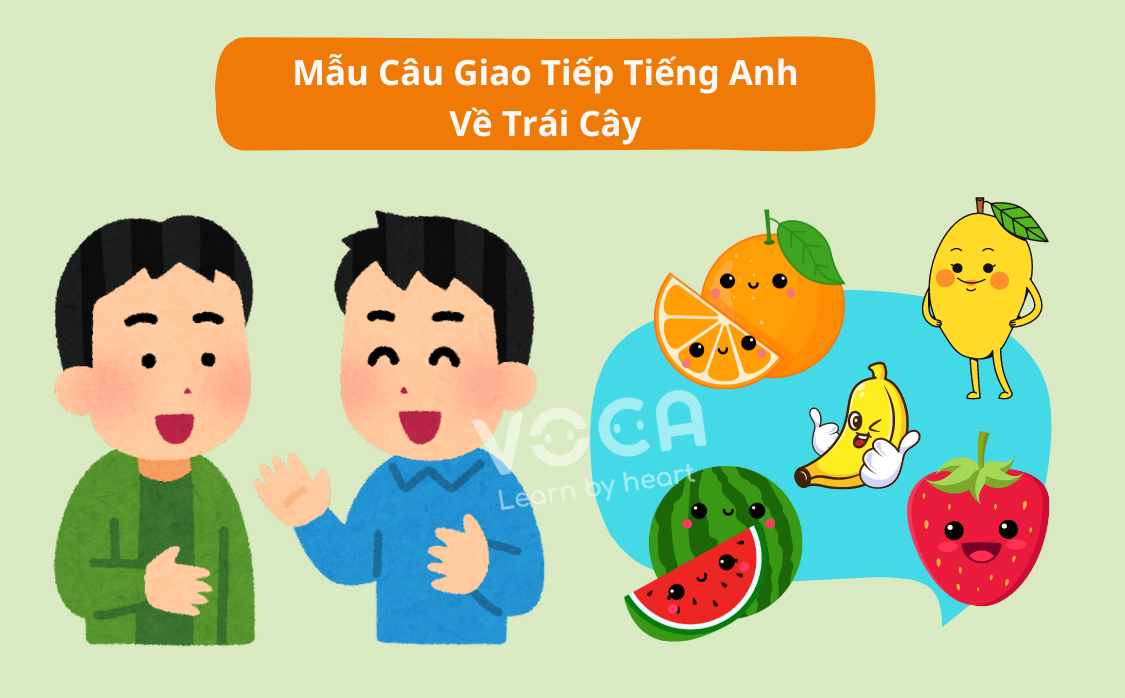 từ vựng tiếng anh về trái cây